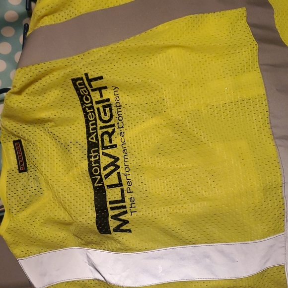 Unisex High Visibility Mesh Safety Vest - Picture 3 of 4